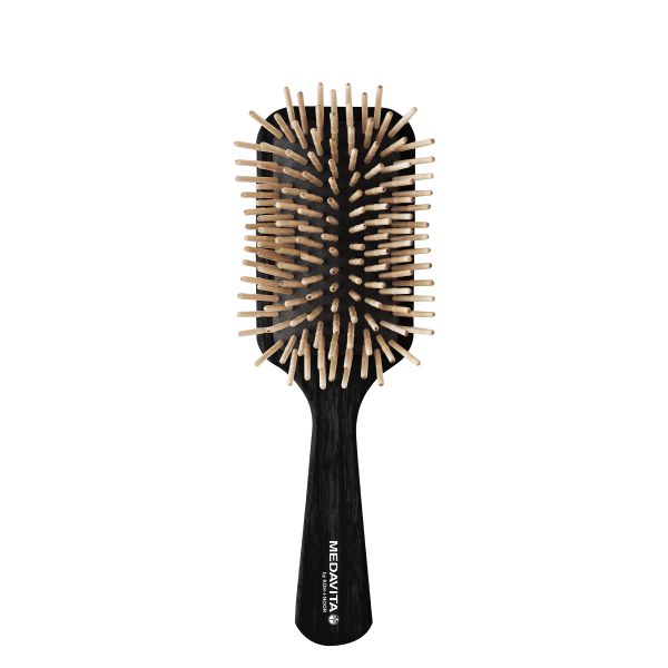 Wood – Brosse rectangulaire à picots longs